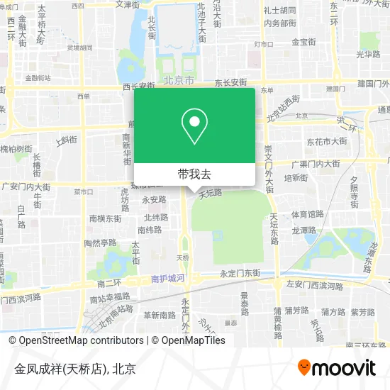 金凤成祥(天桥店)地图