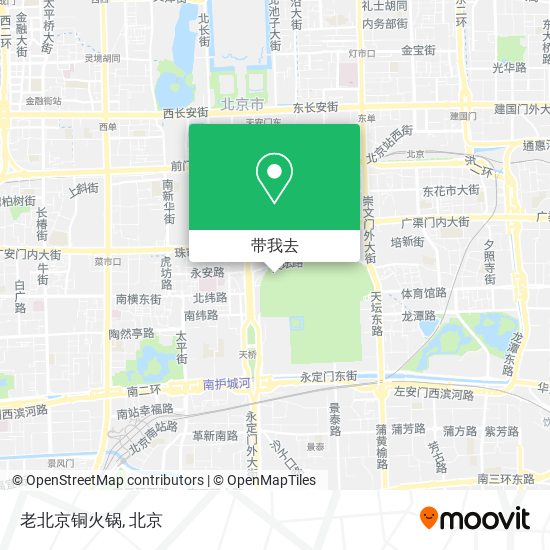 老北京铜火锅地图