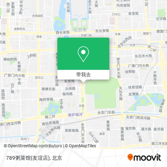 789粥菜馆(友谊店)地图