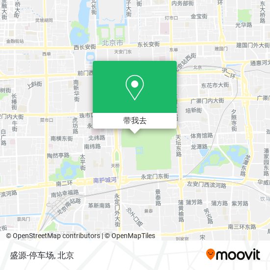 盛源-停车场地图