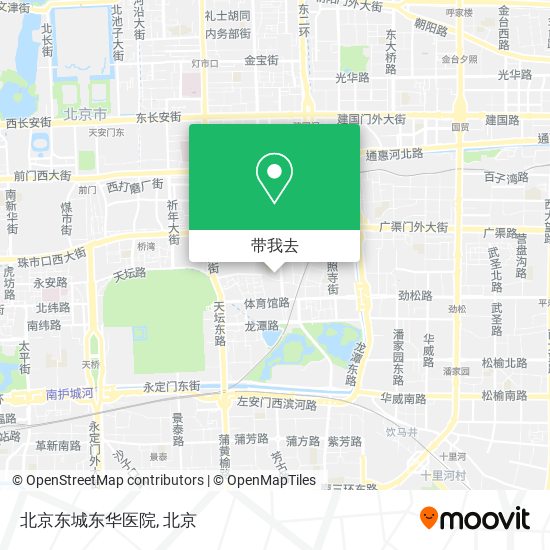 北京东城东华医院地图