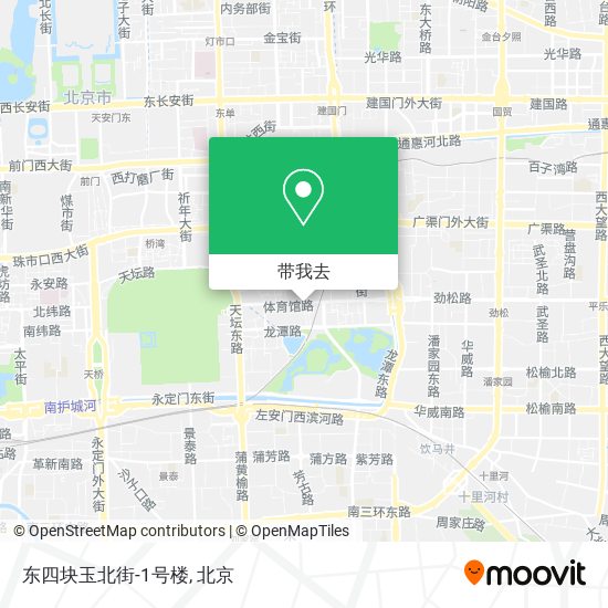 东四块玉北街-1号楼地图