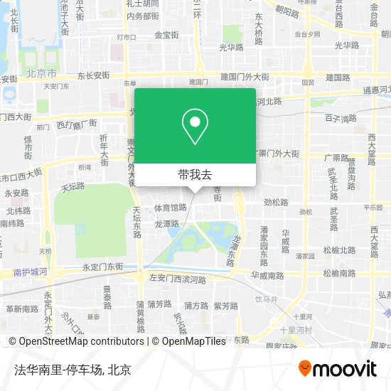 法华南里-停车场地图