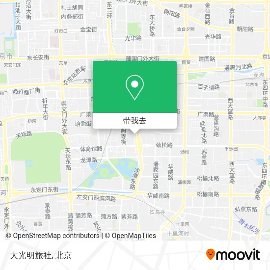 大光明旅社地图