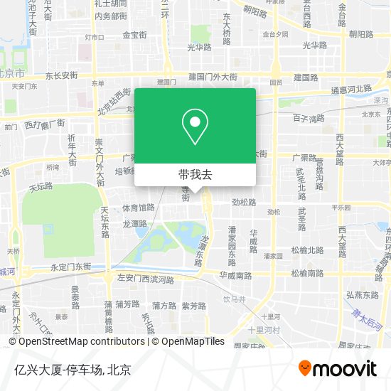亿兴大厦-停车场地图