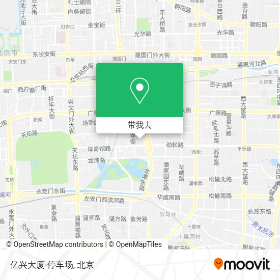亿兴大厦-停车场地图