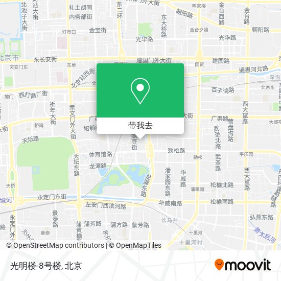 光明楼-8号楼地图
