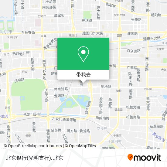 北京银行(光明支行)地图