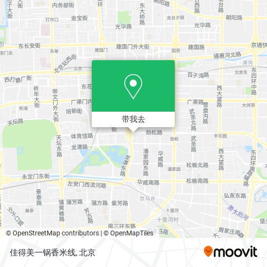 佳得美一锅香米线地图
