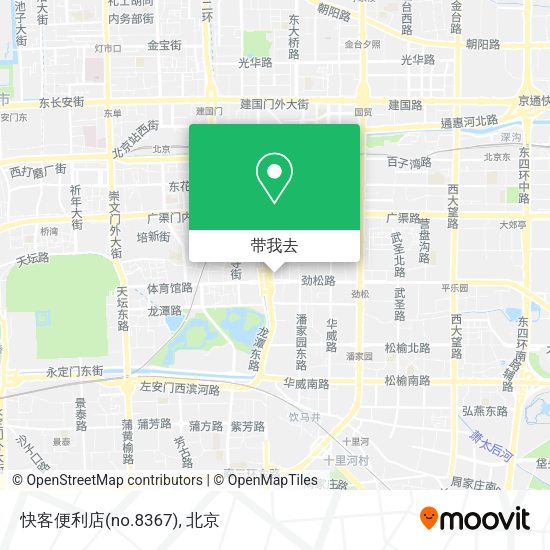 快客便利店(no.8367)地图