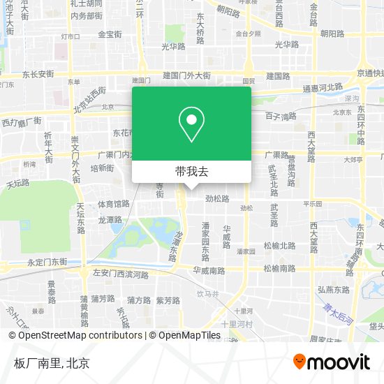 板厂南里地图