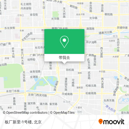 板厂新里-1号楼地图