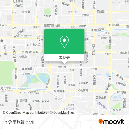 华兴宇旅馆地图