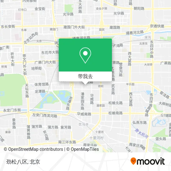 劲松八区地图
