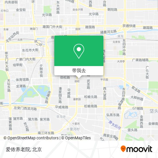 爱侬养老院地图