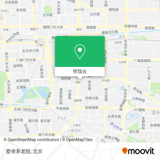爱侬养老院地图
