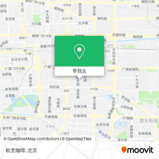 欧意咖啡地图