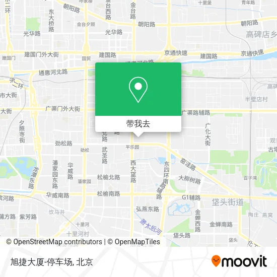 旭捷大厦-停车场地图