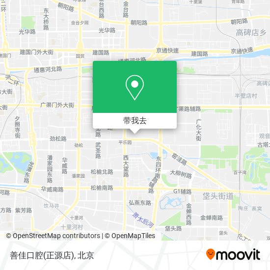 善佳口腔(正源店)地图