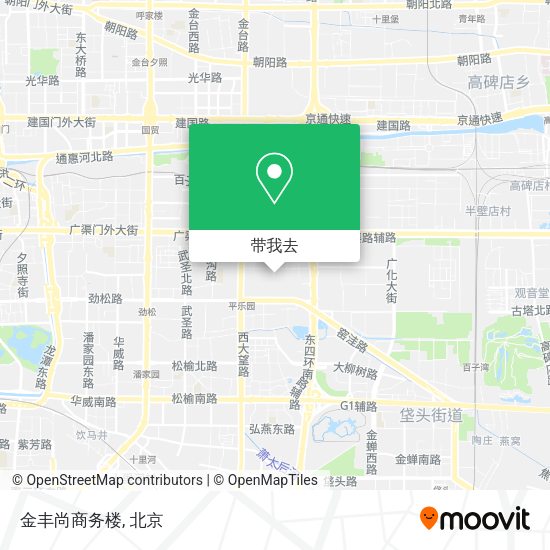 金丰尚商务楼地图
