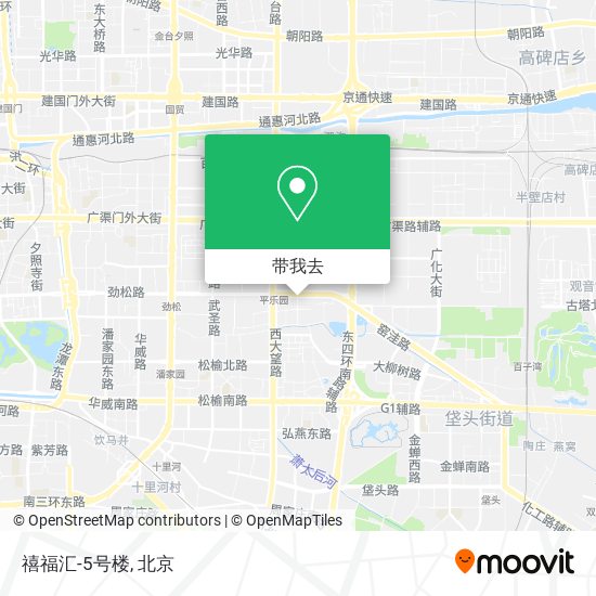 禧福汇-5号楼地图