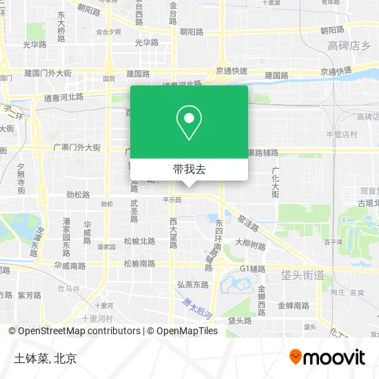 土钵菜地图