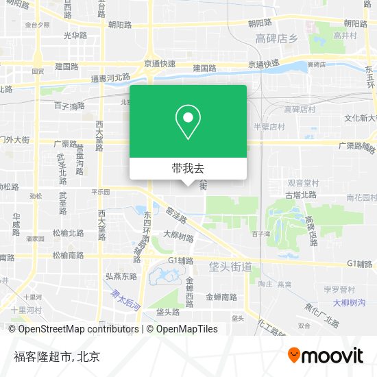 福客隆超市地图
