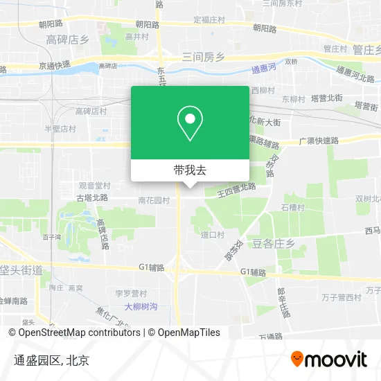 通盛园区地图