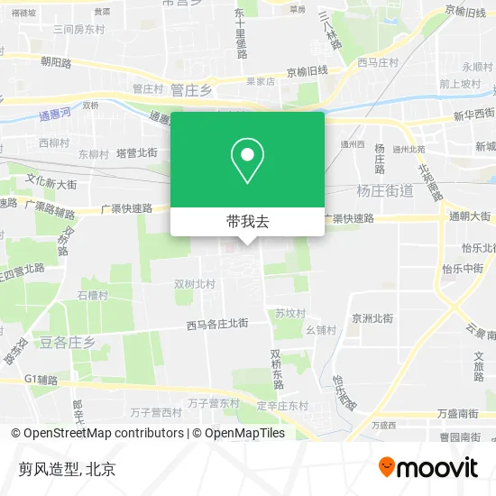 剪风造型地图