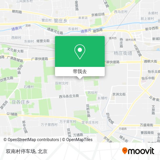 双南村停车场地图