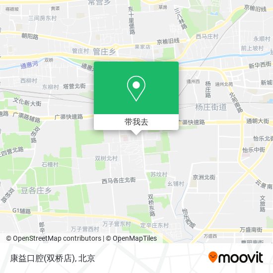康益口腔(双桥店)地图