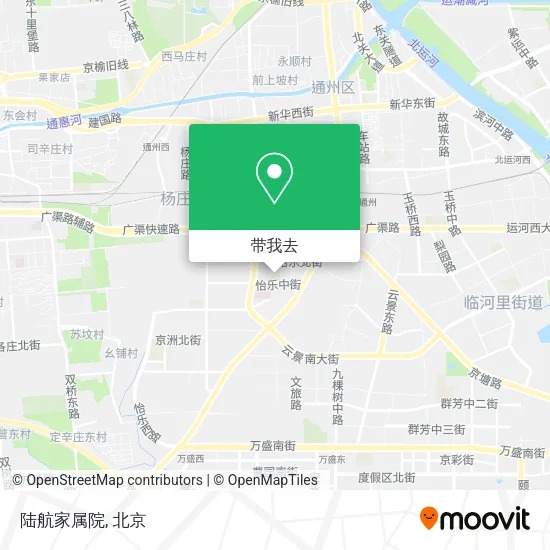陆航家属院地图