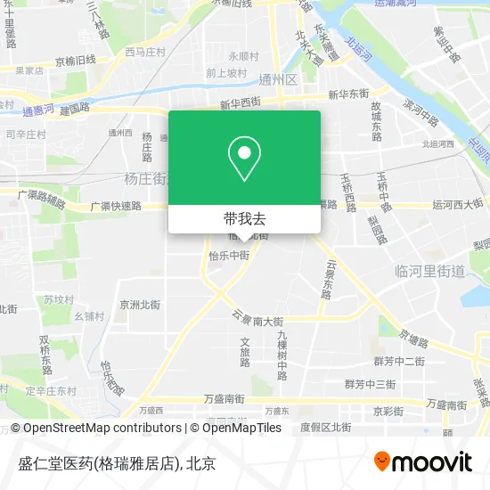 盛仁堂医药(格瑞雅居店)地图