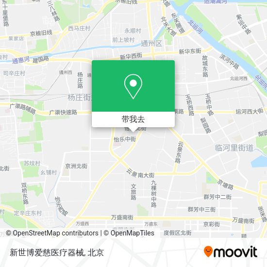 新世博爱慈医疗器械地图