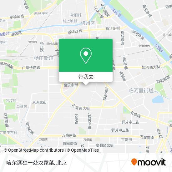 哈尔滨独一处农家菜地图
