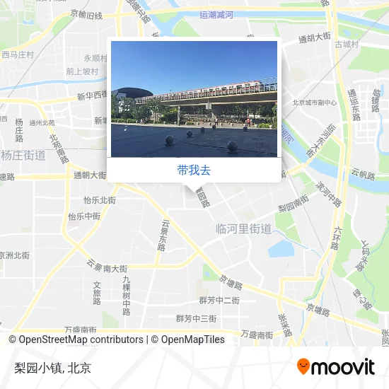 梨园小镇地图