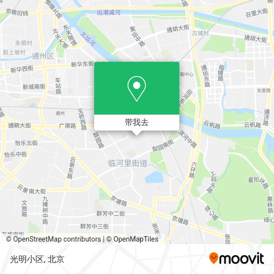 光明小区地图