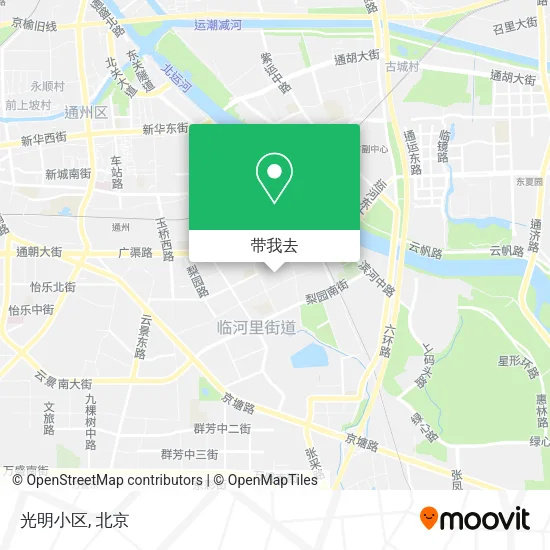 光明小区地图