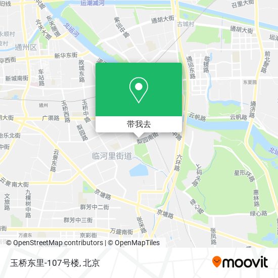 玉桥东里-107号楼地图