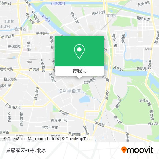 景馨家园-1栋地图