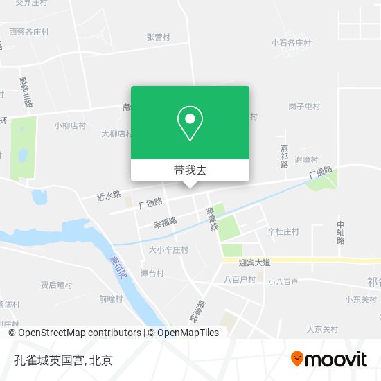 孔雀城英国宫地图