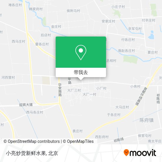 小亮炒货新鲜水果地图