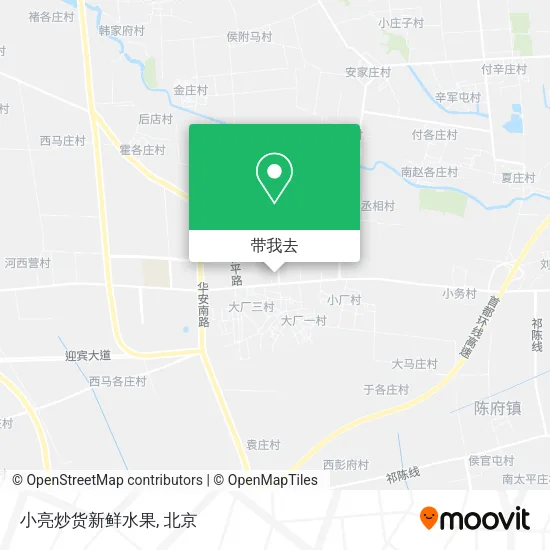 小亮炒货新鲜水果地图