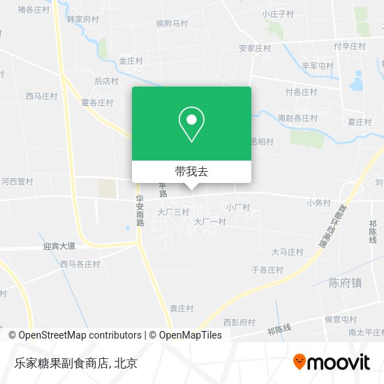 乐家糖果副食商店地图