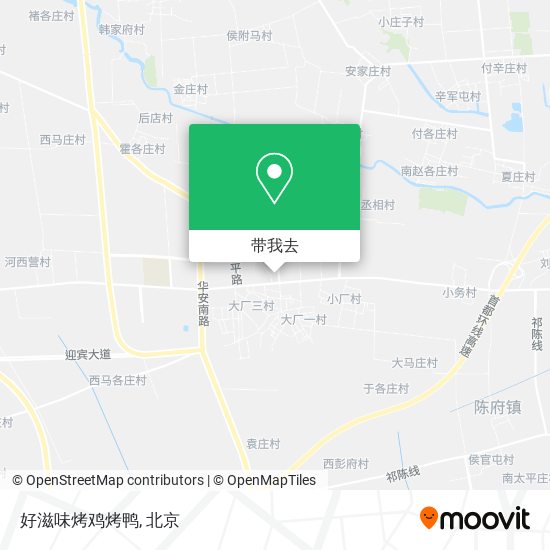 好滋味烤鸡烤鸭地图