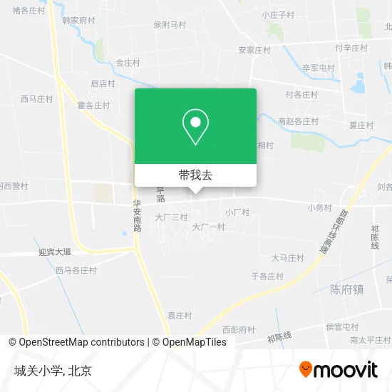 城关小学地图