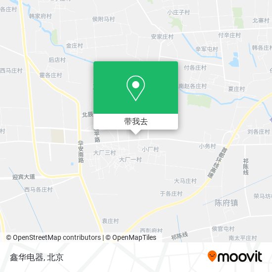 鑫华电器地图