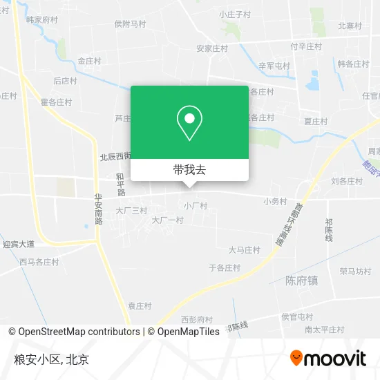 粮安小区地图