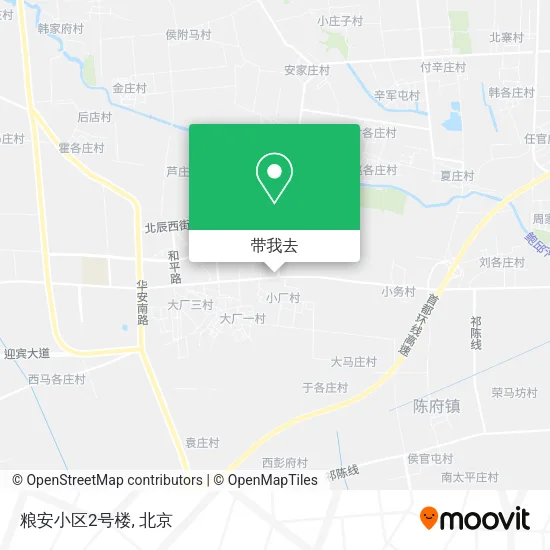 粮安小区2号楼地图