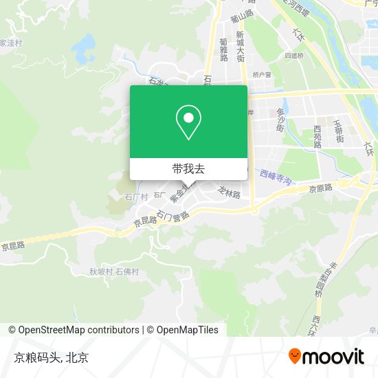 京粮码头地图